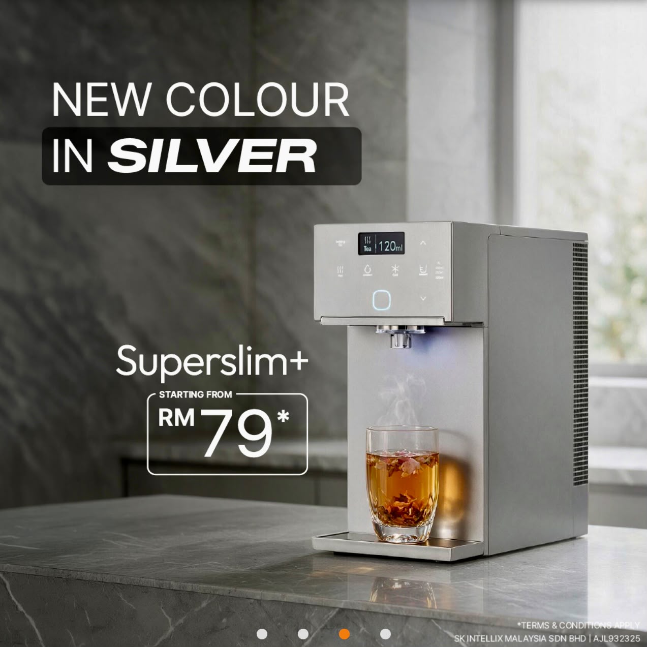 Poster asal promosi SUPERSLIM+ Silver