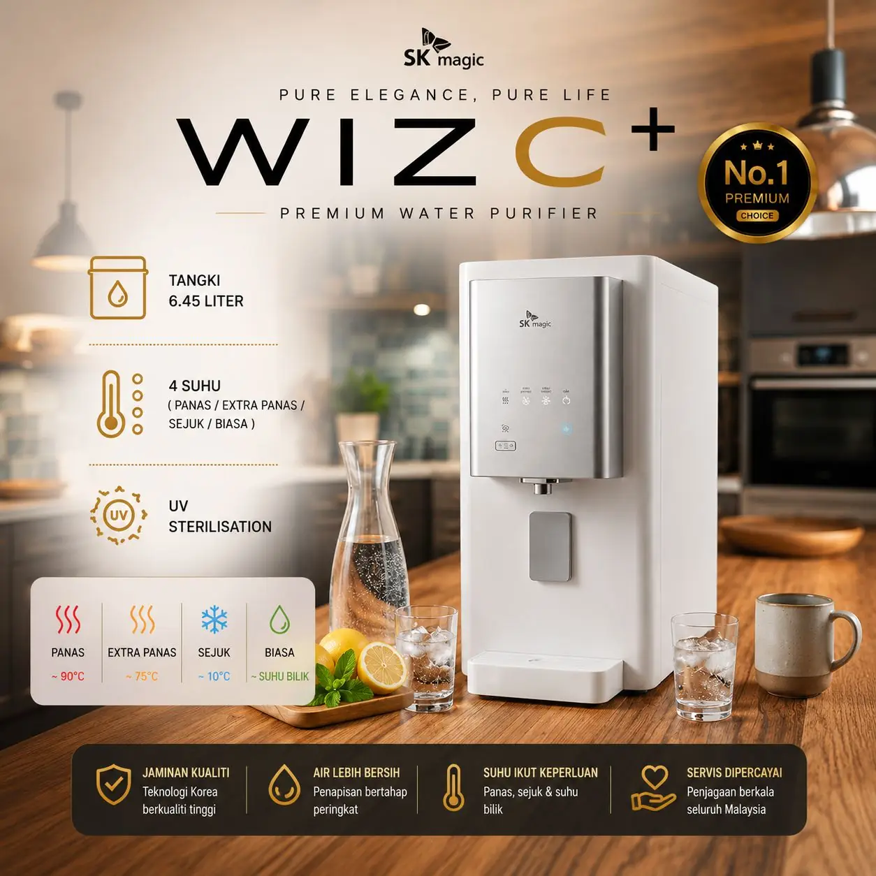WIZ C+ SK Magic Water Purifier